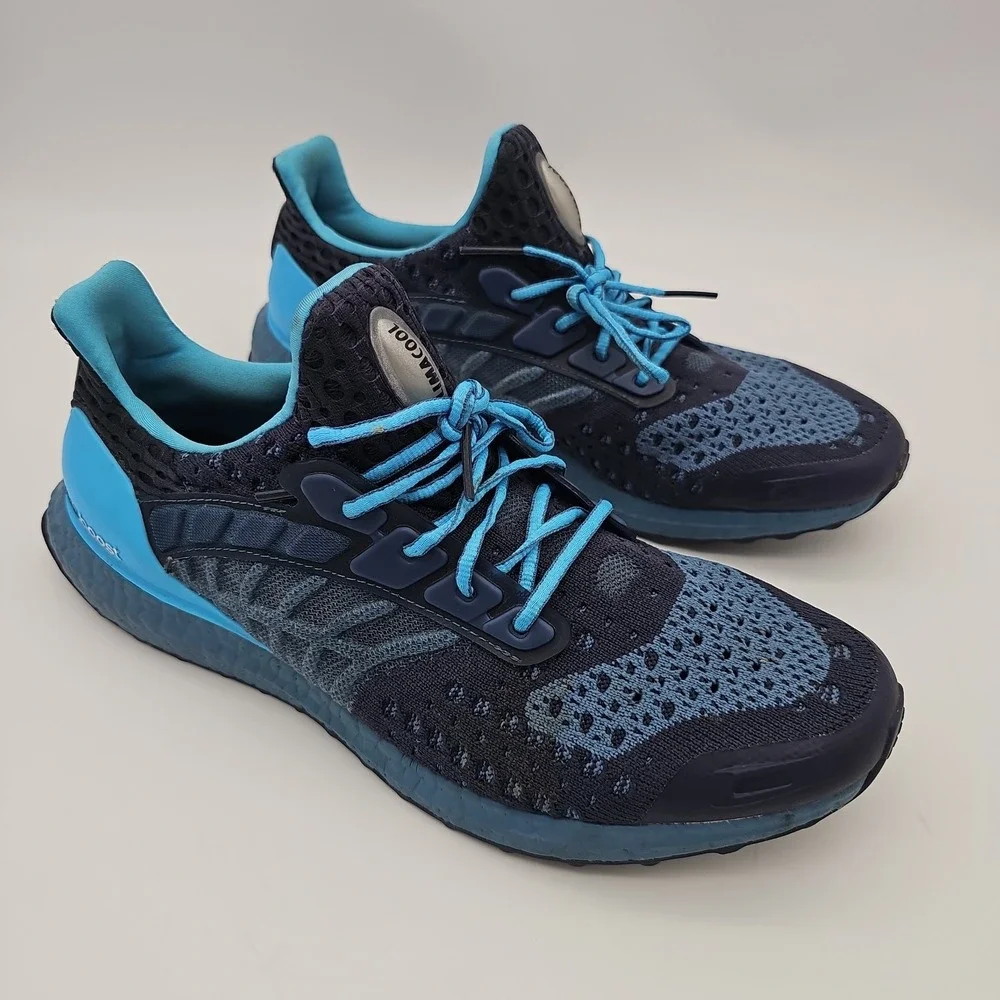 Adidas Ultraboost ClimaCool Men's Size 11.5 US Blue Navy Athletic Shoes GY0118